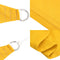 vidaXL - Zonnezeil - 160 - g/m² - trapezium - 4/5x4 - m - HDPE - geel