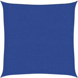 vidaXL - Zonnezeil - 160 - g/m² - vierkant - 3,6x3,6 - m - HDPE - blauw