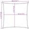 vidaXL - Zonnezeil - 160 - g/m² - vierkant - 3,6x3,6 - m - HDPE - blauw