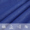 vidaXL - Zonnezeil - 160 - g/m² - vierkant - 3,6x3,6 - m - HDPE - blauw