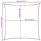vidaXL - Zonnezeil - 160 - g/m² - vierkant - 4,5x4,5 - m - HDPE - oranje
