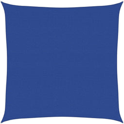 vidaXL - Zonnezeil - 160 - g/m² - vierkant - 7x7 - m - HDPE - blauw