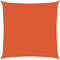 vidaXL - Zonnezeil - 160 - g/m² - vierkant - 7x7 - m - HDPE - oranje