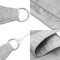 vidaXL - Zonnezeil - 2,5x2 - m - 100% - polyester - oxford - lichtgrijs