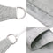 vidaXL - Zonnezeil - 4,5x3,5 - m - 100% - polyester - oxford - lichtgrijs