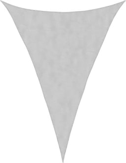 vidaXL - Zonnezeil - 5x7x7 - m - 100% - polyester - oxford - lichtgrijs