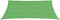 vidaXL - Zonnezeil - rechthoekig - 160 - g/m² - 2,5x5 - m - HDPE - lichtgroen