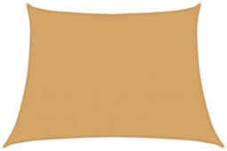 vidaXL - Zonnezeil - trapezium - 160 - g/m² - 4/5x3 - m - HDPE - lichtgrijs