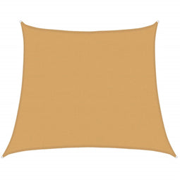 vidaXL - Zonnezeil - trapezium - 160 - g/m² - 4/5x4 - m - HDPE - lichtgrijs