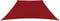 vidaXL - Zonnezeil - trapezium - 2/4x3 - m - oxford - stof - rood