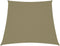 vidaXL - Zonnezeil - trapezium - 3/5x4 - m - oxford - stof - beige