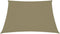 vidaXL - Zonnezeil - trapezium - 3/5x4 - m - oxford - stof - beige