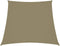 vidaXL - Zonnezeil - trapezium - 3/5x4 - m - oxford - stof - beige
