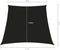 vidaXL - Zonnezeil - trapezium - 3/5x4 - m - oxford - stof - zwart