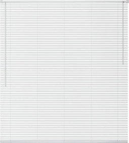 vidaXL - Zonwering - aluminium - 140x160 - cm - wit