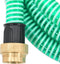 vidaXL - Zuigslang - met - messing - koppelingen - 1,1'' - 10 - m - PVC - zwart