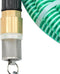 vidaXL - Zuigslang - met - messing - koppelingen - 1,1'' - 10 - m - PVC - groen