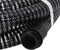 vidaXL - Zuigslang - met - messing - koppelingen - 1,1'' - 5 - m - PVC - zwart