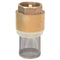 vidaXL - Zuigslang - met - messing - koppelingen - 10 - m - 25 - mm - groen