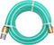 vidaXL - Zuigslang - met - messing - koppelingen - 15 - m - 25 - mm - groen