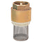 vidaXL - Zuigslang - met - messing - koppelingen - 15 - m - 25 - mm - zwart