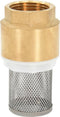 vidaXL - Zuigslang - met - messing - koppelingen - 15 - m - 25 - mm - groen