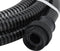 vidaXL - Zuigslang - met - PVC - koppelingen - 1,1'' - 10 - m - PVC - zwart