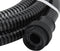 vidaXL - Zuigslang - met - PVC - koppelingen - 1,1'' - 4 - m - PVC - zwart