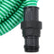 vidaXL - Zuigslang - met - PVC - koppelingen - 1,1'' - 4 - m - PVC - groen