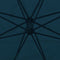 vidaXL - Zweefparasol - 3,5 - m - blauw