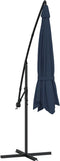 vidaXL - Zweefparasol - 3,5 - m - blauw