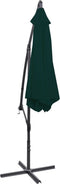vidaXL - Zweefparasol - 3 - m - groen