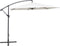 vidaXL - Zweefparasol - 3 - m - zandwit