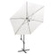 vidaXL - Zweefparasol - 3 - m - zandwit