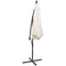 vidaXL - Zweefparasol - 3 - m - zandwit