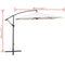 vidaXL - Zweefparasol - 3 - m - zandwit