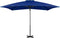 vidaXL - Zweefparasol - met - aluminium - paal - 250x250 - cm - azuurblauw