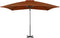 vidaXL - Zweefparasol - met - aluminium - paal - 250x250 - cm - terracottakleurig