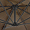 vidaXL - Zweefparasol - met - aluminium - paal - 250x250 - cm - taupe