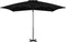 vidaXL - Zweefparasol - met - aluminium - paal - 250x250 - cm - zwart