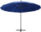 vidaXL - Zweefparasol - met - aluminium - paal - 3 - m - blauw