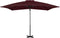 vidaXL - Zweefparasol - met - aluminium - paal - 300 - cm - antraciet
