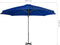 vidaXL - Zweefparasol - met - aluminium - paal - 300 - cm - azuurblauw
