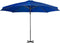 vidaXL - Zweefparasol - met - aluminium - paal - 300 - cm - azuurblauw