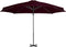 vidaXL - Zweefparasol - met - aluminium - paal - 300 - cm - rood