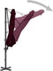vidaXL - Zweefparasol - met - aluminium - paal - 300 - cm - rood