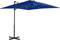 vidaXL - Zweefparasol - met - aluminium - paal - 300 - cm - rood