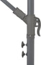 vidaXL - Zweefparasol - met - aluminium - paal - 300 - cm - terracottakleurig