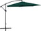 vidaXL - Zweefparasol - met - aluminium - paal - 300 - cm - taupe