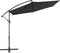 vidaXL - Zweefparasol - met - aluminium - paal - 300 - cm - zwart